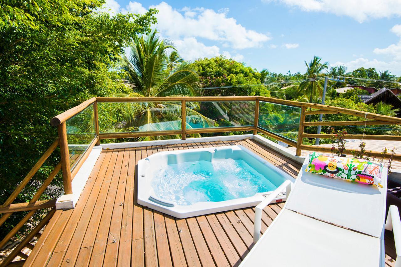 Duplex Com Hidromassagem - Praia Do Forte Bagian luar foto